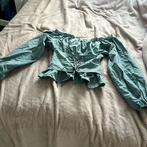 Off the Shoulder Corset Top